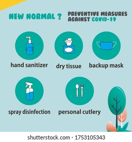 preventive measures in the office at work, covid prevention illustrations, illustrations face new normal, keep distance, social 
distancing, flat symbol design icon covid 19