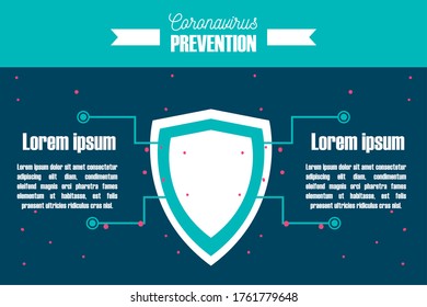preventive measures for the spread of the coronavirus vector illustration design