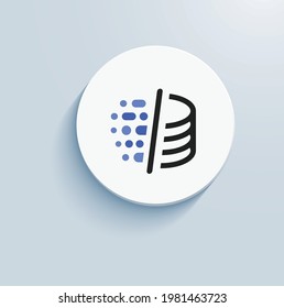 
prevents data extortion Icon Vector Design