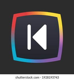 Previous - App Icon Button