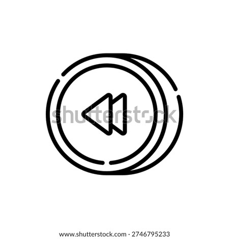 Previous Backward Earlier Prior Former Icon Design