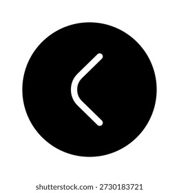 Previous Icon Vector Symbol Design Illustration