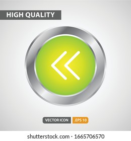 icono anterior para el diseño del sitio web, logotipo, aplicación, UI. Ilustración gráfica vectorial y trazo editable. EPS 10.