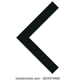 Frühere Symbole, Vektorgrafik. schwarz-weiß.