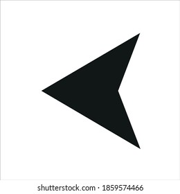 Iconos anteriores ilustraciones vectoriales. blanco y negro.