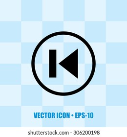 Previous Track Media player Icon.