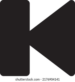 ilustración de icono de vector anterior en fondo blanco.eps
