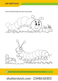 Habilidades de preescritura, hojas de práctica de líneas para kindergarten, práctica de escritura a mano para niños. Buenas habilidades motoras. Hoja de cálculo de seguimiento de línea. 