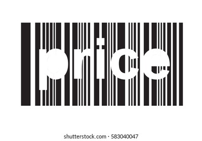 price bar code  illustration