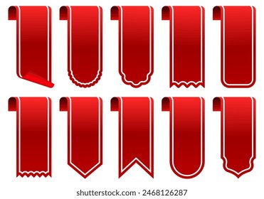 Price burst box. Starburst promo sticker. Vector. Round star icon. Set sale tag badges. Red circle, cloud, flag shapes. Sunburst label isolated on white background. Color illustration.