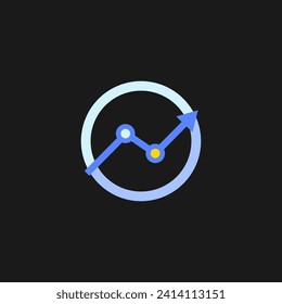 Price chart icon or Analytics data icon vector isolated. best price chart icon for mobile apps, websites, business design element, education, and more.