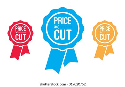 Price Cut Ribbons