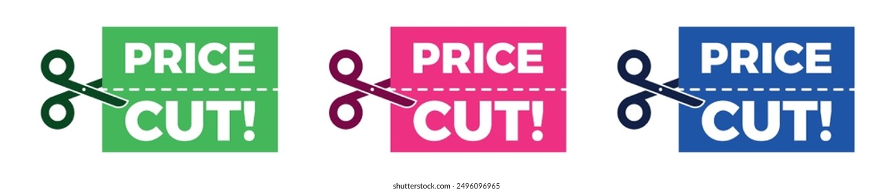 Price cut sale colorful set