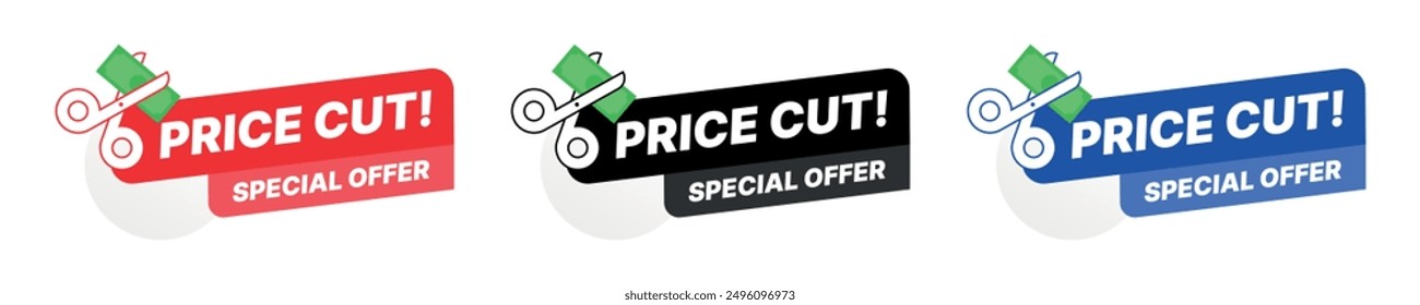 Price cut sale colorful set