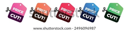 Price cut sale colorful set