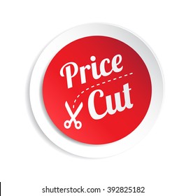 Price Cut Sticker