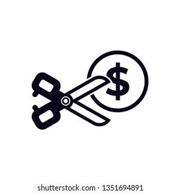Price cutting icon Vector 