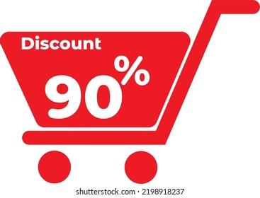 descuento de precio diseño de vector descuento diseño de icono etiqueta de descuento