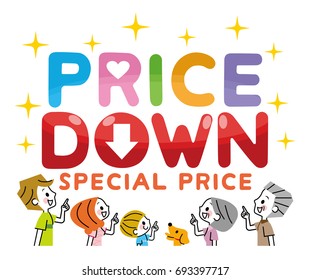 "Price down" and family.