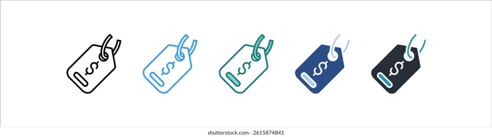 Price Icon In Different Style Vector