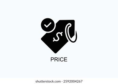 Price Icon Or Logo Isolated Vector Illustration