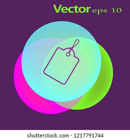 price icon, vector best flat icon, EPS