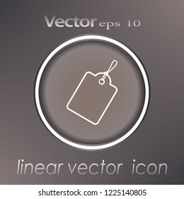 icono de precio, mejor icono plano del vector, EPS
