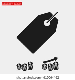 price icon, vector best flat icon, EPS