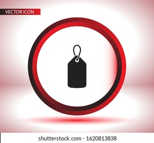 Price icon. Vector tag. EPS 10. Price tag. Flat design. Flat design icon. for your use for your goals and purposes