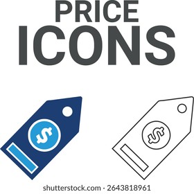Price icons, Line art icons Included Basket, Shopping list, Shopping cart, Ticket, Gift voucher, Shopping basket, Coupon, Cards, Online shop, Card icons
