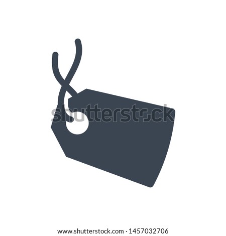 Price label icon. vector graphics