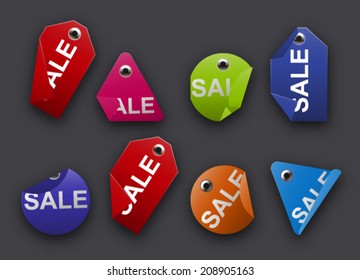 price label and tag set