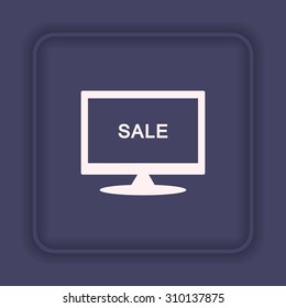 Price labels. Sale. icon. vector. Flat design style.