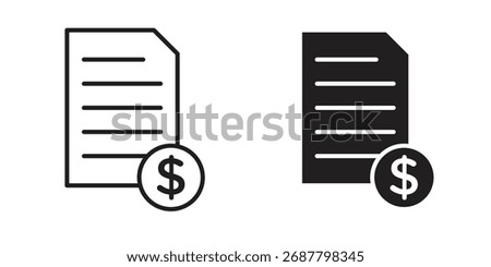 Price list icons simple vector set. logo sign symbol set