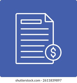 Price List vector icon. Can be used for printing, mobile and web applications.