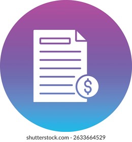 Icono de Vector de la lista de Precios. Se puede utilizar para aplicaciones de impresión, móviles y de Web.