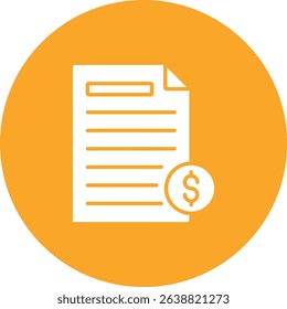 Price List vector icon. Can be used for printing, mobile and web applications.