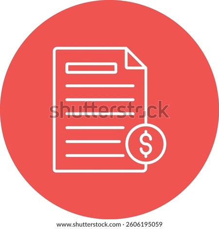 Price List vector icon. Can be used for printing, mobile and web applications.