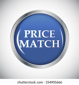 Price Match Label Vector Illustration EPS10
