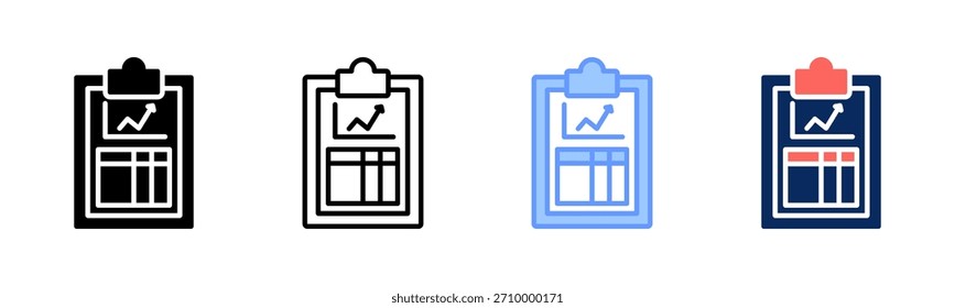 ícone Matriz de Preços define uma coleção de vários estilos
