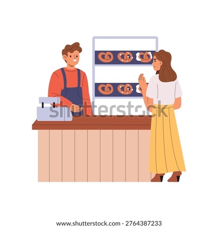 Price Negotiation  vector concept illustration EPS file