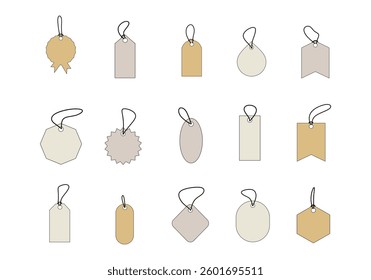 Price Paper Tag Element Set