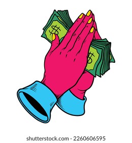 price for pray vector for commercial use