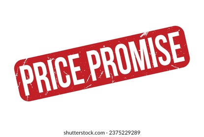 Price Promise rubber grunge stamp seal vector