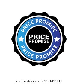 Price Promise Stamp. Rubber Stamp With The Text Price Promise. Price Promise Label, Badge, Logo,seal