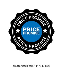 Price Promise Stamp. Rubber Stamp With The Text Price Promise. Price Promise Label, Badge, Logo,seal