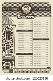 price for a pub in the retro style