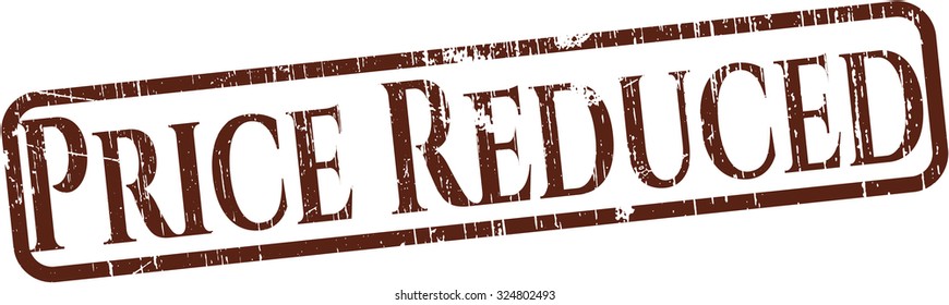Price Reduced grunge stamp