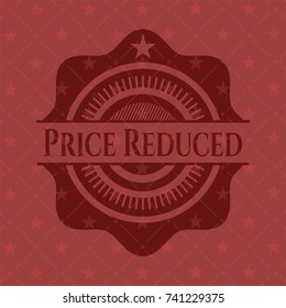 Price Reduced realistic red emblem