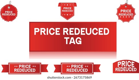 Price Reduced Tags and Labels